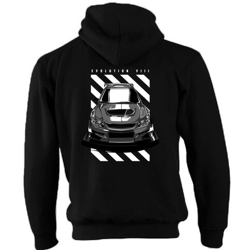 JDM Hoody Hoodie Japanese Modified Automotive Street Drift Drag Race Car EVO 04